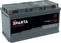 Автомобильный аккумулятор Sparta High Energy 6CT-110 (110Ah) Автомобильный аккумулятор Sparta High Energy 6CT-110 (110Ah)