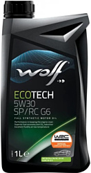 Wolf EcoTech 5W-30 SP/RC G6 1л