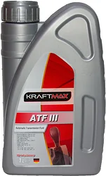Трансмиссионное масло KraftMax ATF III KM306/1 1 л