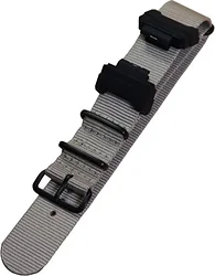 Ремешок Rumi Nato G-Loop нейлоновый для Casio G-Shock GW-6900/DW-5900C/DW-6600 (серый)