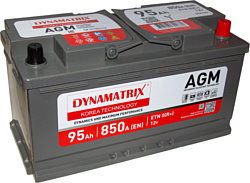 Автомобильный аккумулятор Dynamatrix AGM DEK950 850A (95Ah)