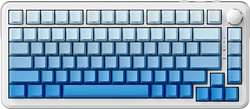 Клавиатура Ajazz AK820 Max white/blue, Ajazz Sea Salt