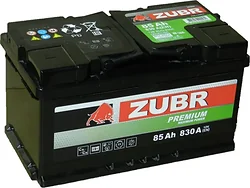 Автомобильный аккумулятор Zubr R+ ZU850P (85Ah)
