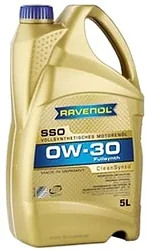 Моторное масло Ravenol SSO 0W-30 5л Моторное масло Ravenol SSO 0W-30 5л