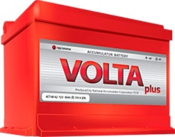 Volta Plus 6CT-60 A2 N L (60 А/ч)