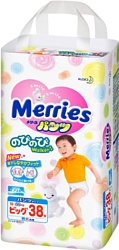 Merries Big (12-22 кг) 38шт