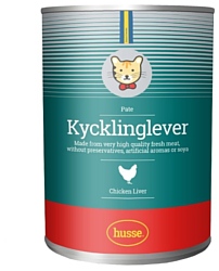 Husse (0.4 кг) 1 шт. Консервы для кошек Kycklinglever Pate