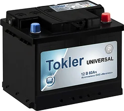 Автомобильный аккумулятор Tokler Universal 60 R (60Ah)