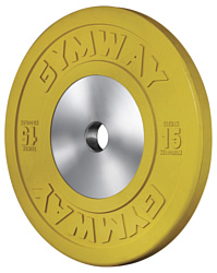 Gym Way Olympic Bumper Plate 15 кг