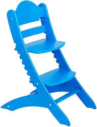 Два Кота Детский растущий стул M1 (синий)