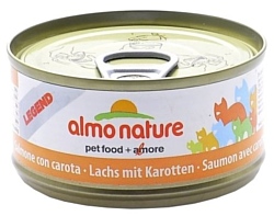 Almo Nature (0.07 кг) 1 шт. Legend Adult Cat Salmon and Carrots