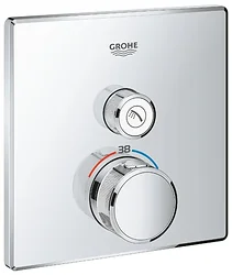 Смеситель Grohe Grohtherm SmartControl 29123000 + 35600000