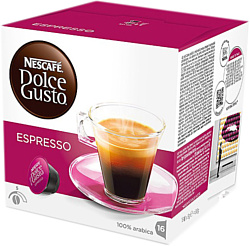 Nescafe Dolce Gusto Espresso капсульный 16 шт (16 порций)