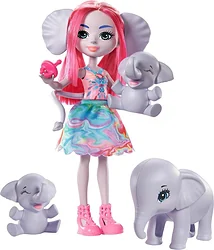 Enchantimals Эсмеральда Слонни с семьей GTM30