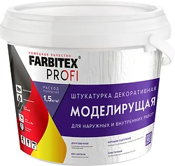 Штукатурка Farbitex Profi моделирующая (13 кг)