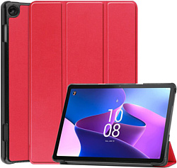 Чехол для планшета JFK Smart Case для Lenovo Tab M10 Plus 3rd Gen TB-328F (красный)