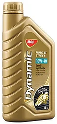 Моторное масло MOL Dynamic Moto 4T Street 10W-40 1л
