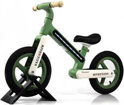Беговел RiverToys HB-002 (зеленый)