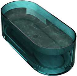 Ванна Abber Kristall AT9708 Aquamarin