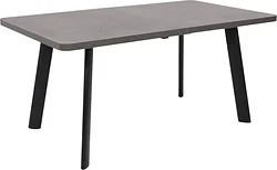 Кухонный стол Мамадома Leon lux radial-180 раздвижной 180-240х95 (дымчатая керамика/черный) Кухонный стол Мамадома Leon lux radial-180 раздвижной 180-240х95 (дымчатая керамика/черный)