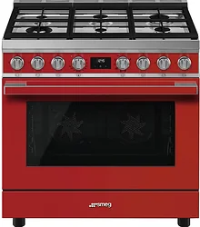 Газовая плита Smeg CPF9GMR1 Газовая плита Smeg CPF9GMR1