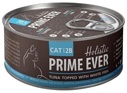 Prime Ever (0.08 кг) 1 шт. 2B Тунец с белой рыбой в желе
