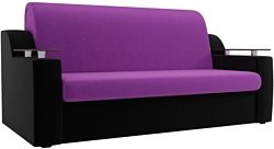 Лига диванов Сенатор 100714 100 см (фиолетовый/черный)