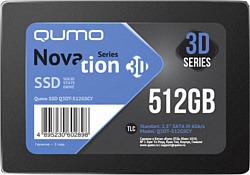 QUMO Novation 3D TLC 512GB Q3DT-512GSCY