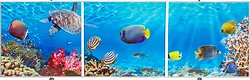 Лицевой экран для ванны Comfort Alumin Морское дно 3D 1.7