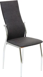 Гальваник Комфорт (хром/кожзам Аллигатор 218 коричневый)