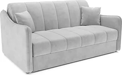 Прямой диван Мебель-АРС Давос ППУ 155x200 см M2-110-50 (Vivaldi светло-серый)