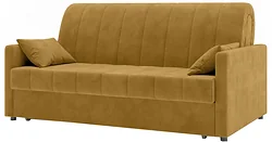 Прямой диван Mio Tesoro Бремен 139 АТС160 (Ultra Mustard)