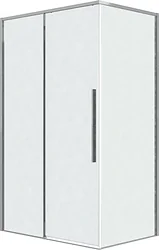 Душевой уголок Grossman Galaxy 100х100х195 120.K33.01.1010.10.02 (хром/шиншилла стекло)