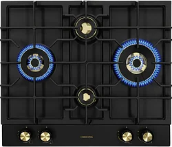 Газовая варочная панель Hiberg VS 6545 B