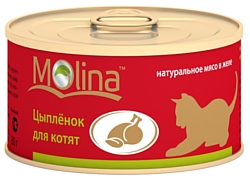 Molina Консервы для котят Цыпленок (0.08 кг) 1 шт.