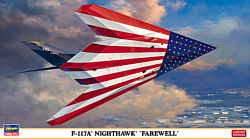 Hasegawa Ударный самолет F-117A Nighthawk Farewell