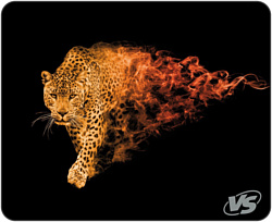 VS Flames Леопард