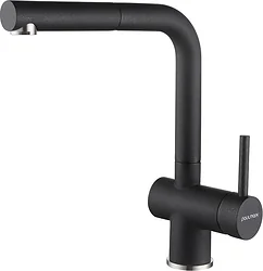 Смеситель Paulmark Dosse Do214418-418 (черный металлик) Смеситель Paulmark Dosse Do214418-418 (черный металлик)