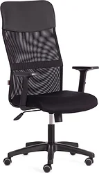 Кресло TetChair Practic Plt кожзам/ткань (черный) Кресло TetChair Practic Plt кожзам/ткань (черный)