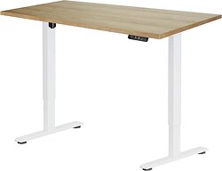 Стол для работы стоя ErgoSmart Electric Desk Prime 1380х800х25 мм (дуб натуральный/белый) Стол для работы стоя ErgoSmart Electric Desk Prime 1380х800х25 мм (дуб натуральный/белый)