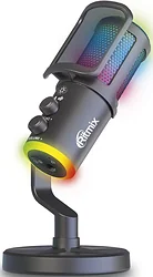 Микрофон Ritmix RDM-178 USB Gaming (черный)