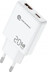 Зарядное устройство ATOMIC Blade G203 GAN 20W Lightning