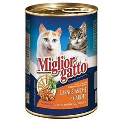 Miglior (0.405 кг) 1 шт. Gatto Classic Line Chunks Poultry and Carrots