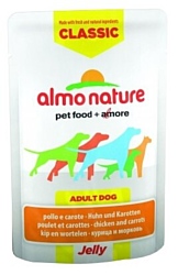 Almo Nature (0.07 кг) 1 шт. Classic Adult Dog Chicken and Carrots - Jelly
