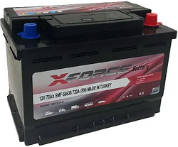 Автомобильный аккумулятор XFORCE 70 R+ (70Ah)