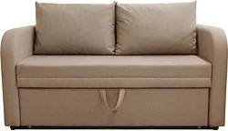 Прямой диван Brioli Пино Т двухместный (рогожка, J2 бежевый)