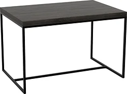 Кухонный стол TMB Loft Фрейм Дуб 1500x800 40 мм (эбеновое дерево)