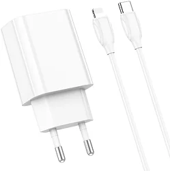 Зарядное устройство Borofone BA65A Lighting Зарядное устройство Borofone BA65A Lighting