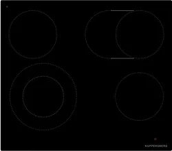 Электрическая варочная панель KUPPERSBERG ECS 624 Электрическая варочная панель KUPPERSBERG ECS 624