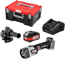 Угловая шлифмашина (болгарка) Интерскол УШМ-125/36ММ 900.4.1.42 (с 1-им АКБ, кейс)